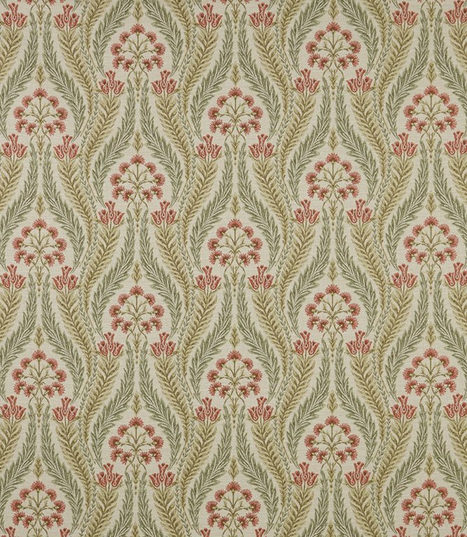 Verini Fabric / Dark Coral - Just Fabrics