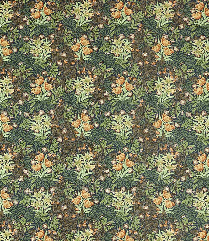 Bower Fabric / Indigo - Just Fabrics