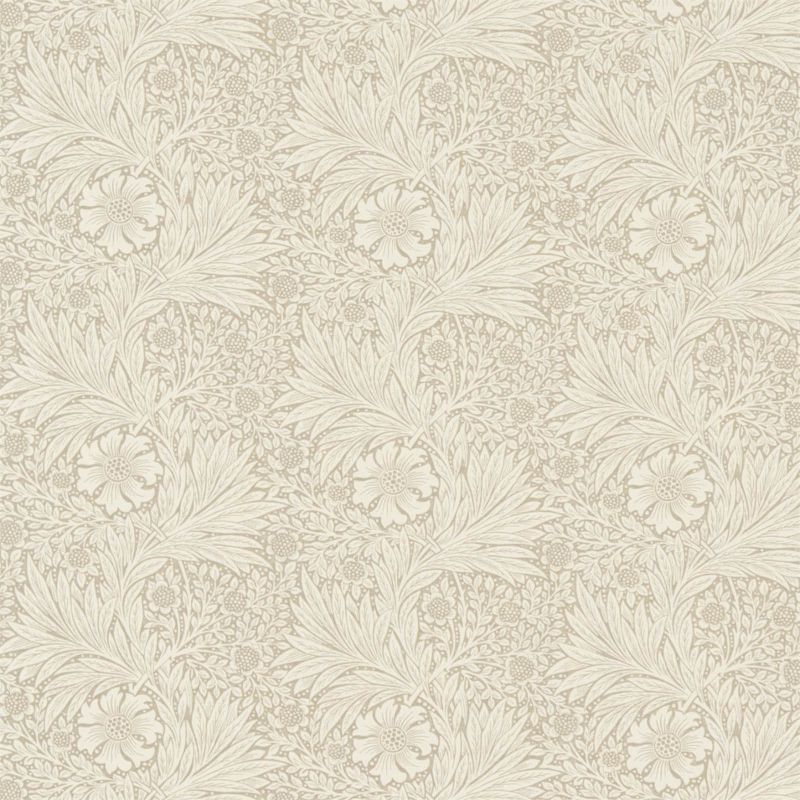 Marigold Fabric / Linen / Ivory - Just Fabrics