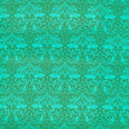 Brer Rabbit Fabric / Olive / Turquoise