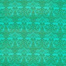 Brer Rabbit Fabric / Olive / Turquoise - Just Fabrics