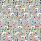 Hermione Fabric / Silver - Just Fabrics
