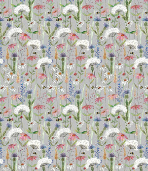 Hermione Fabric / Silver