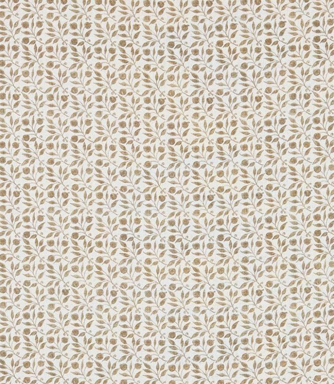 Rosehip Fabric / Linen / Ecru - Just Fabrics