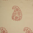 Kashmir Fabric / Stone / Rose