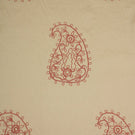 Kashmir Fabric / Stone / Rose - Just Fabrics