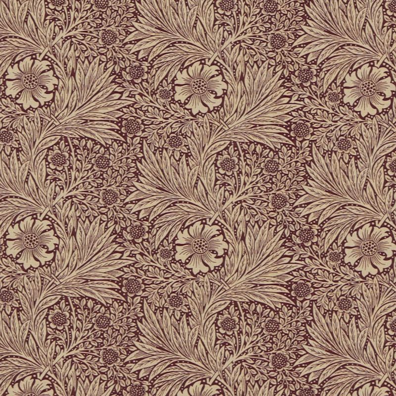 Marigold Fabric / Brick / Manilla - Just Fabrics