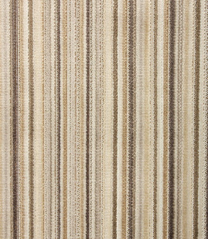 Velour Stripe FR Fabric / Natural - Just Fabrics