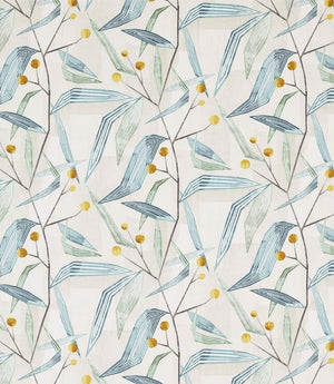 Entity Fabric / Emerald / Ochre