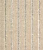 Rowing Stripe Fabric / Oatmeal - Just Fabrics