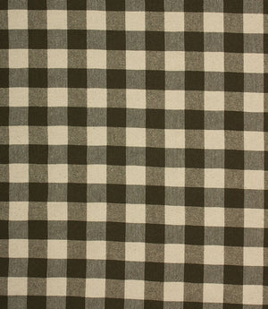 Aldsworth Check Fabric / Khaki