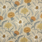 Acanthium Fabric / Ochre - Just Fabrics