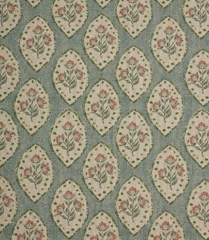 Fleur De Lune Fabric / Indigo