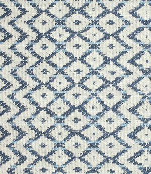 Cheslyn Fabric / Indigo / Ivory