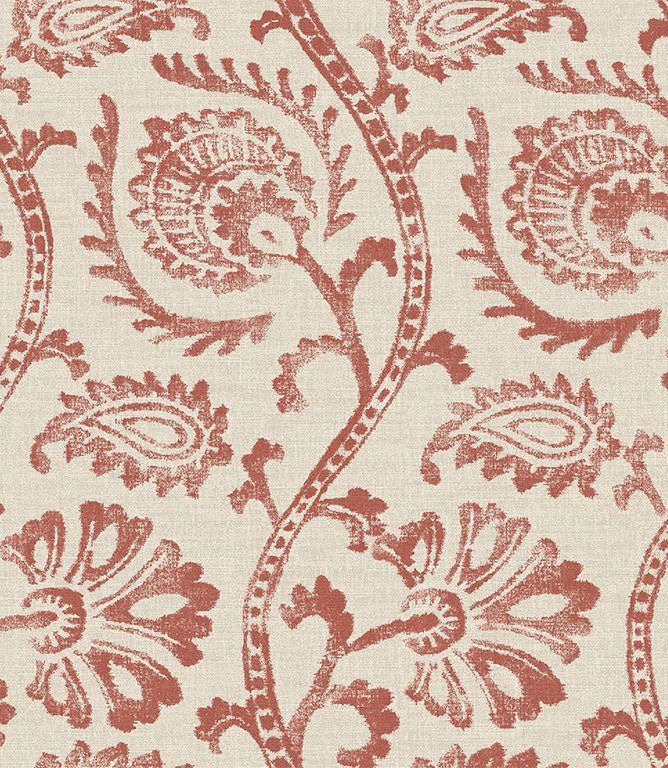 Iznik FR Fabric / Lava - Just Fabrics