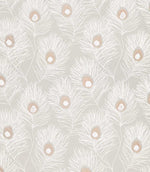 Orlena Fabric / Rose Gold / Pearl - Just Fabrics