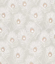Orlena Fabric / Rose Gold / Pearl - Just Fabrics