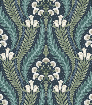 Kashi FR Fabric / Sapphire