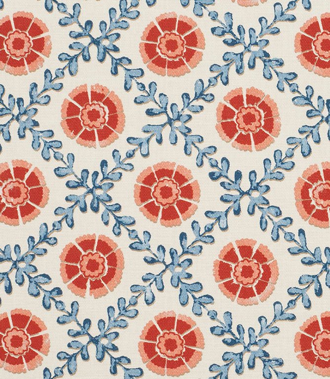 Patola Fabric / Ruby - Just Fabrics