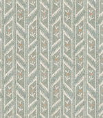 Meadow Path Fabric / Duck Egg - Just Fabrics