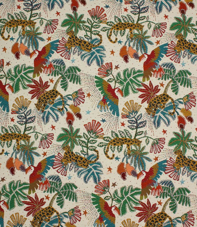 Rio Fabric / Blanc - Just Fabrics