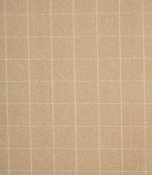 Tweedy Check FR Fabric / Natural