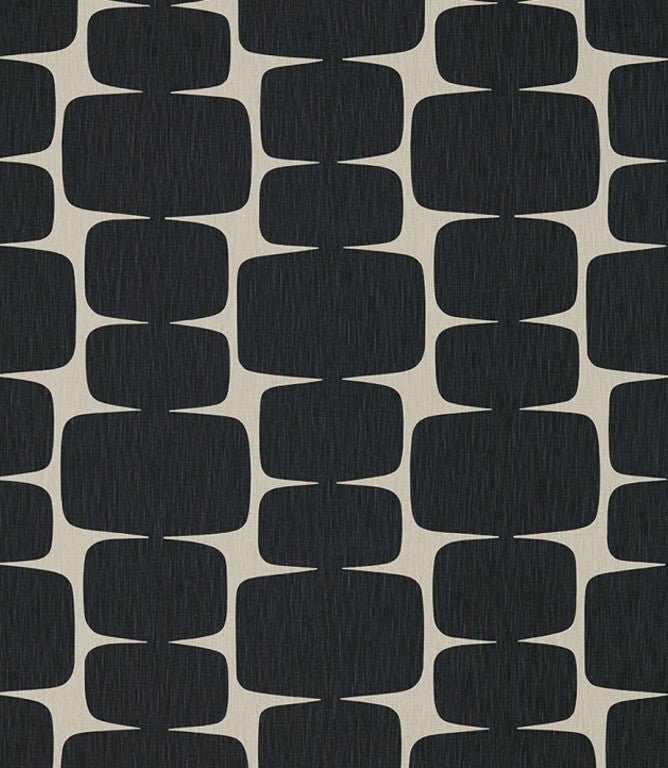 Lohko Fabric / Liquorice / Hemp - Just Fabrics