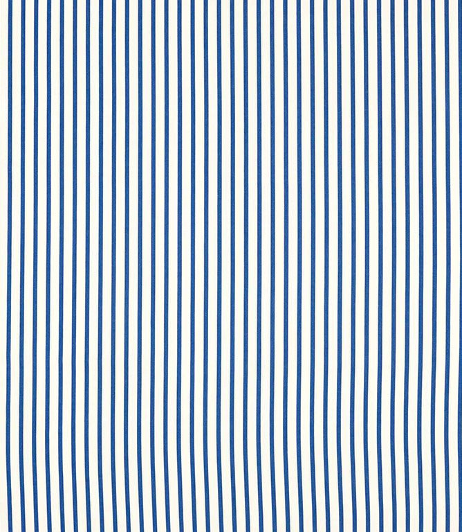 Ribbon Stripe Fabric / Lapis - Just Fabrics