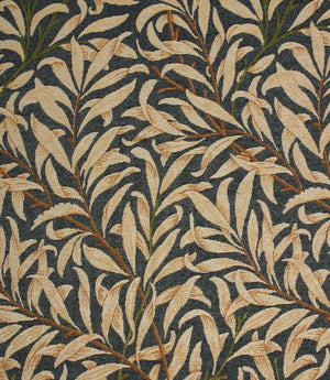 Willow Bough Tapestry Fabric / Navy