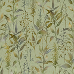 Aberduna Fabric / Sage - Just Fabrics