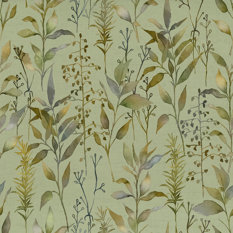 Aberduna Fabric / Sage - Just Fabrics