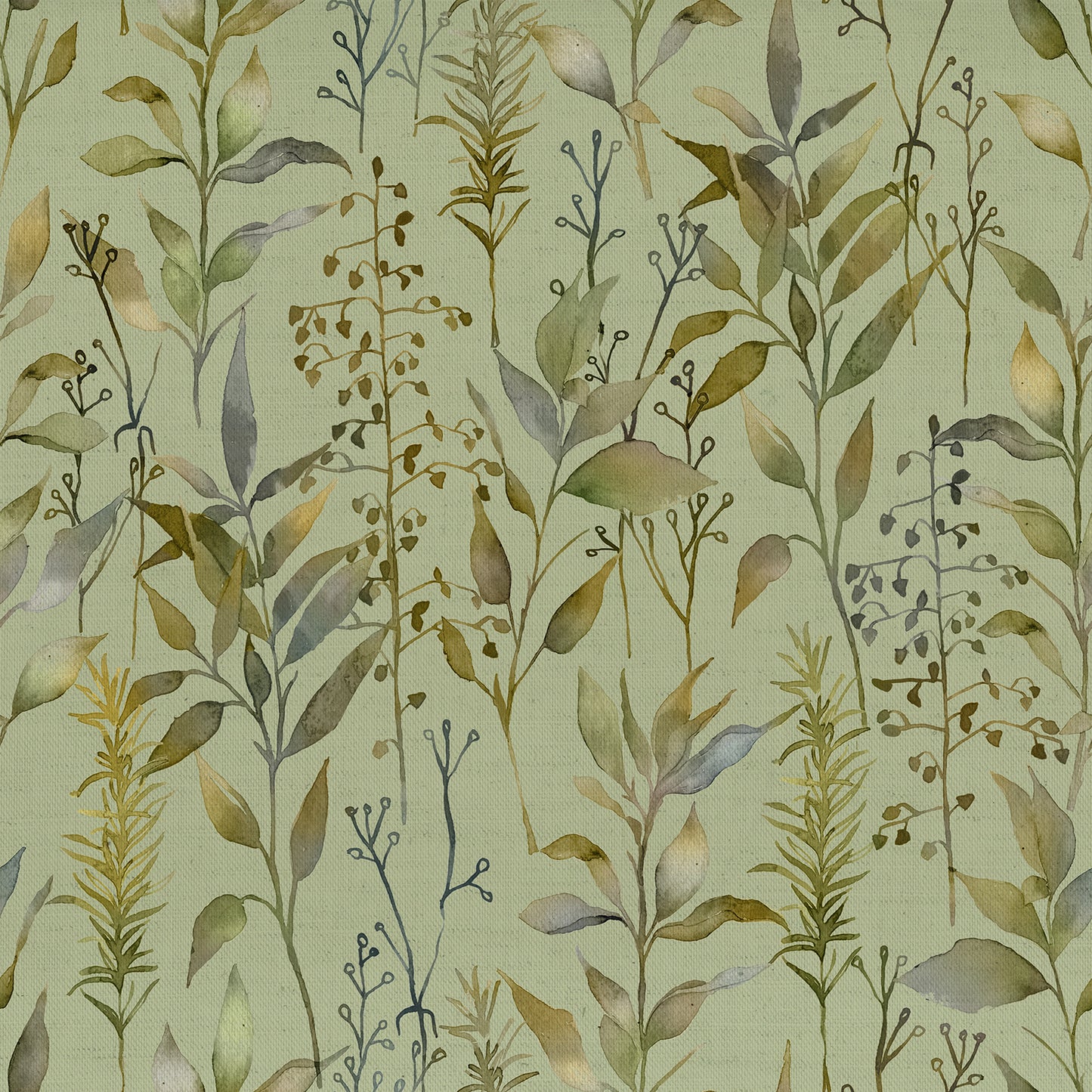 Aberduna Fabric / Sage - Just Fabrics