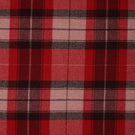 Lewis Wool Fabric / Red - Just Fabrics