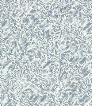 Yew & Aril Fabric / Mineral Blue