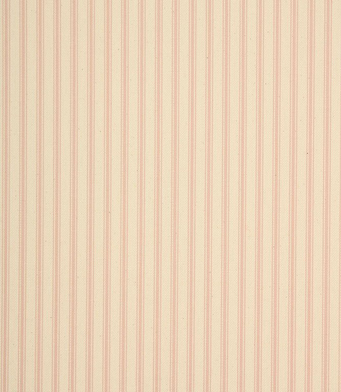 JF Ticking Fabric / Pink - Just Fabrics
