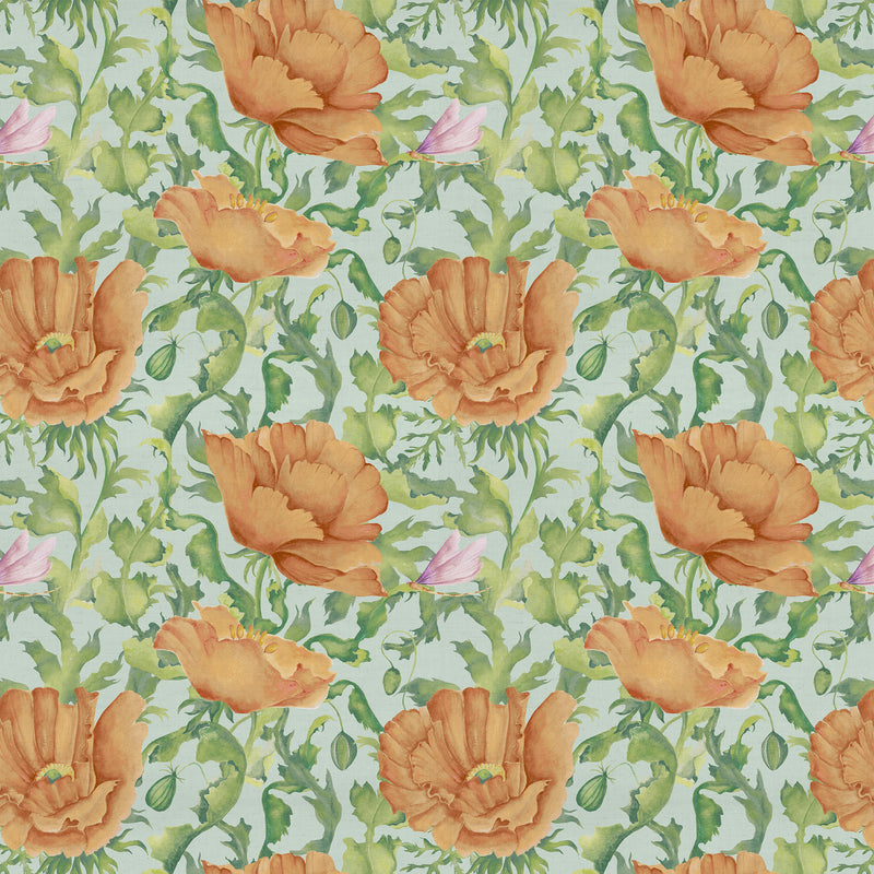 Valeria Fabric / Tangerine - Just Fabrics