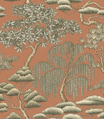 Matsu FR Fabric / Burnt Sienna - Just Fabrics