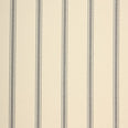 St Agnes Wide Stripe Fabric / Grey