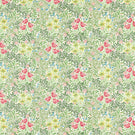Bower Fabric / Bough's Green / Rose - Just Fabrics