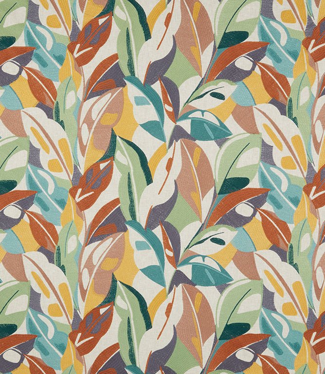 Artisan Leaf Fabric / Fern - Just Fabrics