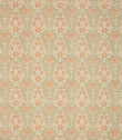 Neda Wide Fabric / Grey / Burnt Orange - Just Fabrics