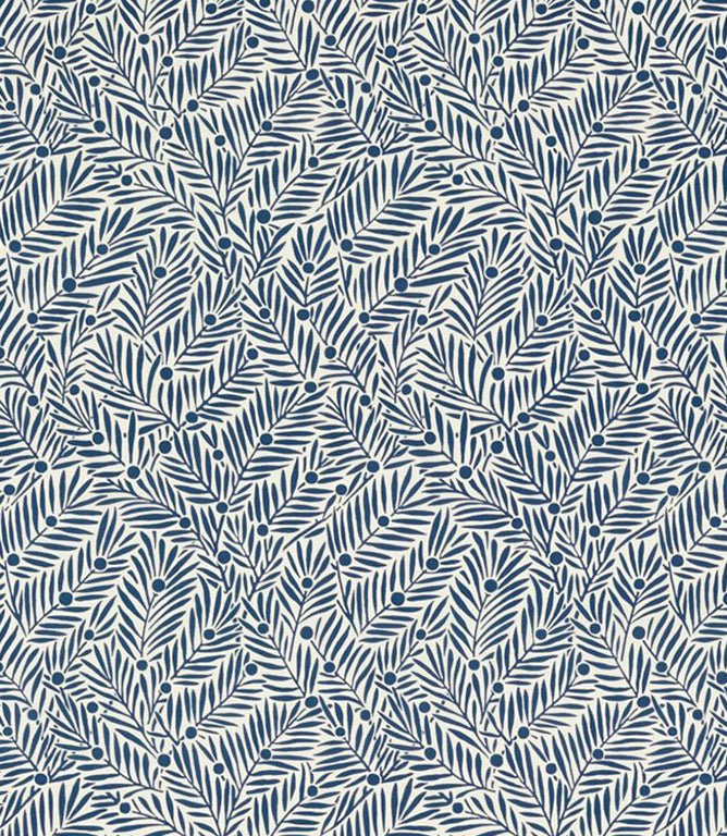 Yew & Aril Fabric / Ink - Just Fabrics