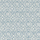 Bellflowers Weave Fabric / Mineral Blue - Just Fabrics