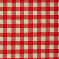 Aldsworth Check Fabric / Red