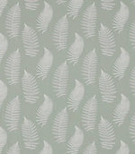 Fern Embroidery Fabric / Mist - Just Fabrics