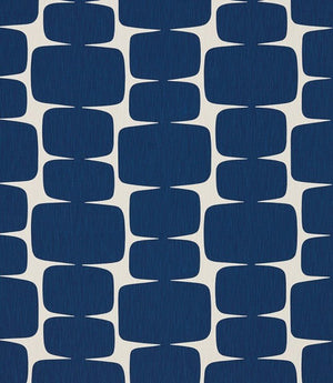 Lohko Fabric / Indigo / Jasmine