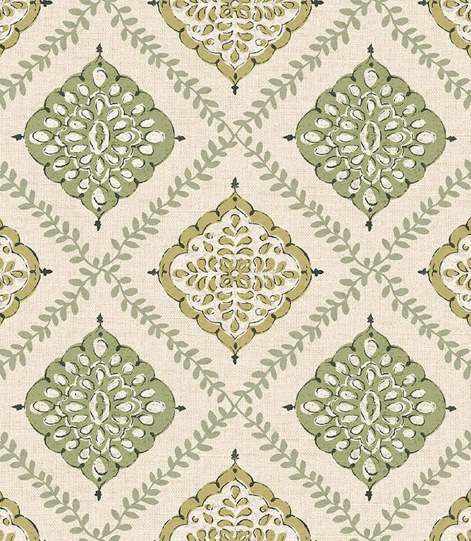 Saz FR Fabric / Sage - Just Fabrics