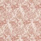 Fringed Tulip Toile Fabric / Putty - Just Fabrics