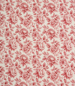 Chateau Rose Fabric / Red - Just Fabrics