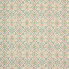 Daria Wide Fabric / Duck Egg / Soft Pink - Just Fabrics